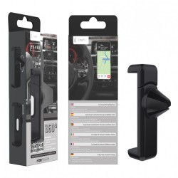 ONE PLUS E5450 UNIVERSAL MOBILE SUPPORT FOR AIRVENT, 3.5 "- 6.3", 360º ROTATION PRETO ( 2500632 ) ONE PLUS E5450 UNIVERSAL MOBILE SUPPORT FOR AIRVENT, 3.5 "- 6.3", 360º ROTATION PRETO ( 2500632 )